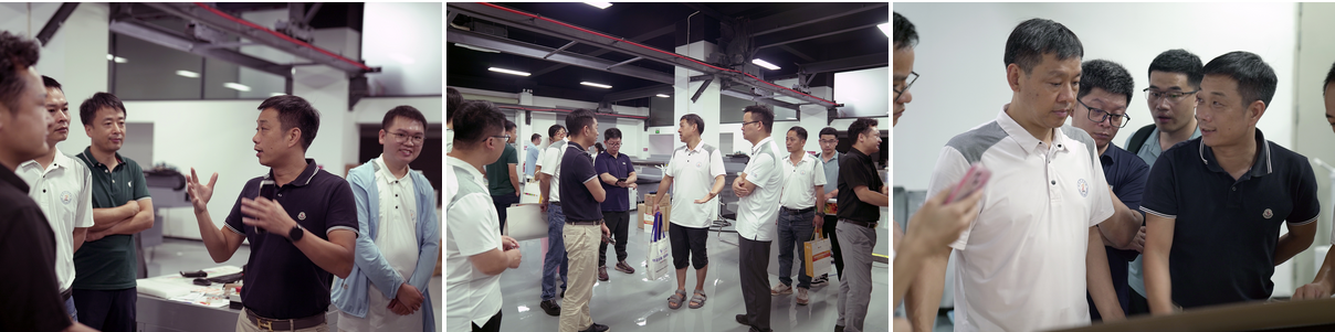 北印粤港澳大湾区校友会来访九州ku酷游，共绘印刷产学研协同发展新蓝图